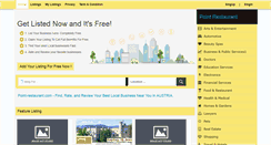 Desktop Screenshot of point-restaurant.com